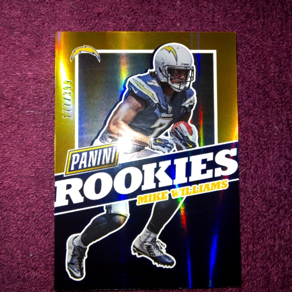2017 PANINI-THE NATIONAL...MIKE WILLIAMS ROOKIE #177/399
